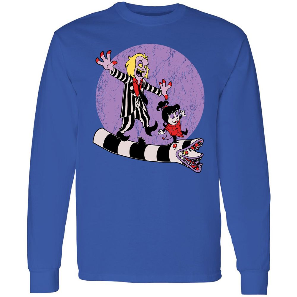 Long Sleeve T-Shirt - NQ61YHGP - Royal - 8