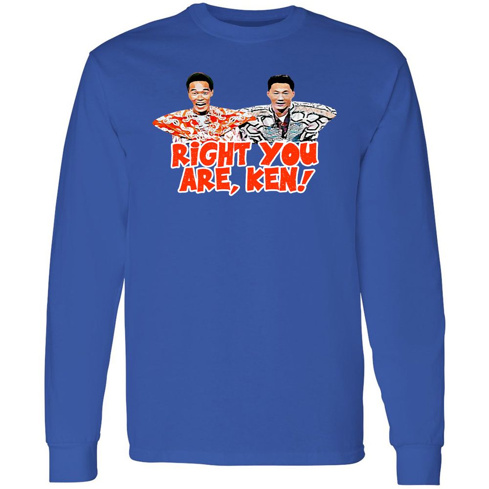 Long Sleeve T-Shirt - 2X3VP4F3 - Royal - 8