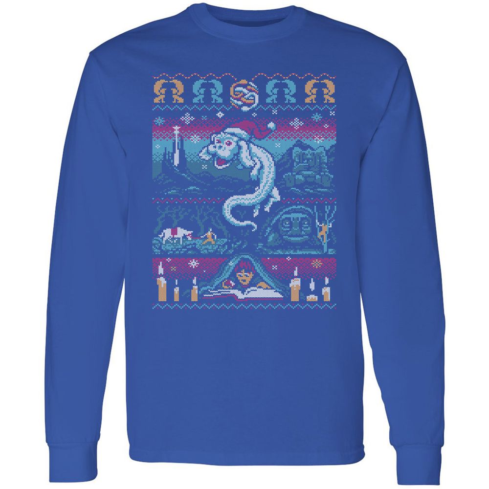 Long Sleeve T-Shirt - 2L1JP73Y - Royal - 8