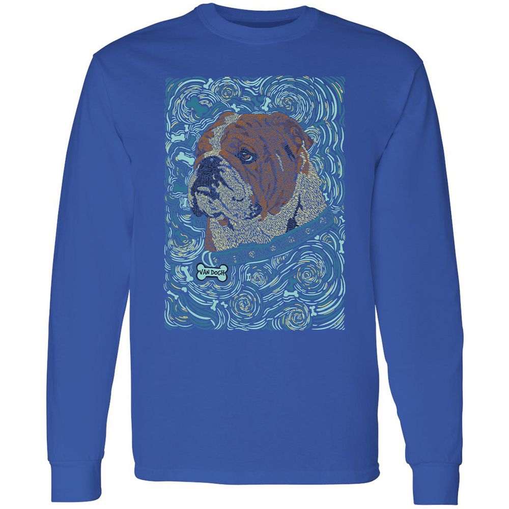 Long Sleeve T-Shirt - HQAHKS11 - Royal - 8