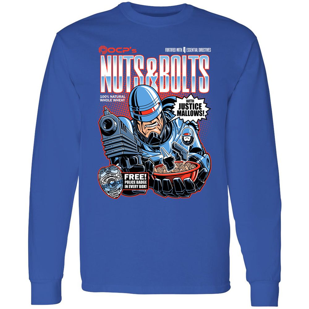 Long Sleeve T-Shirt - KUB9KE9D - Royal - 8