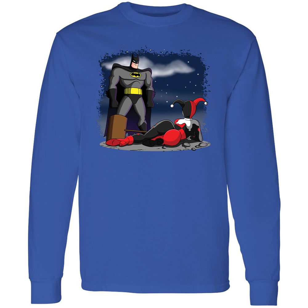 Long Sleeve T-Shirt - HKU9N7Y9 - Royal - 8