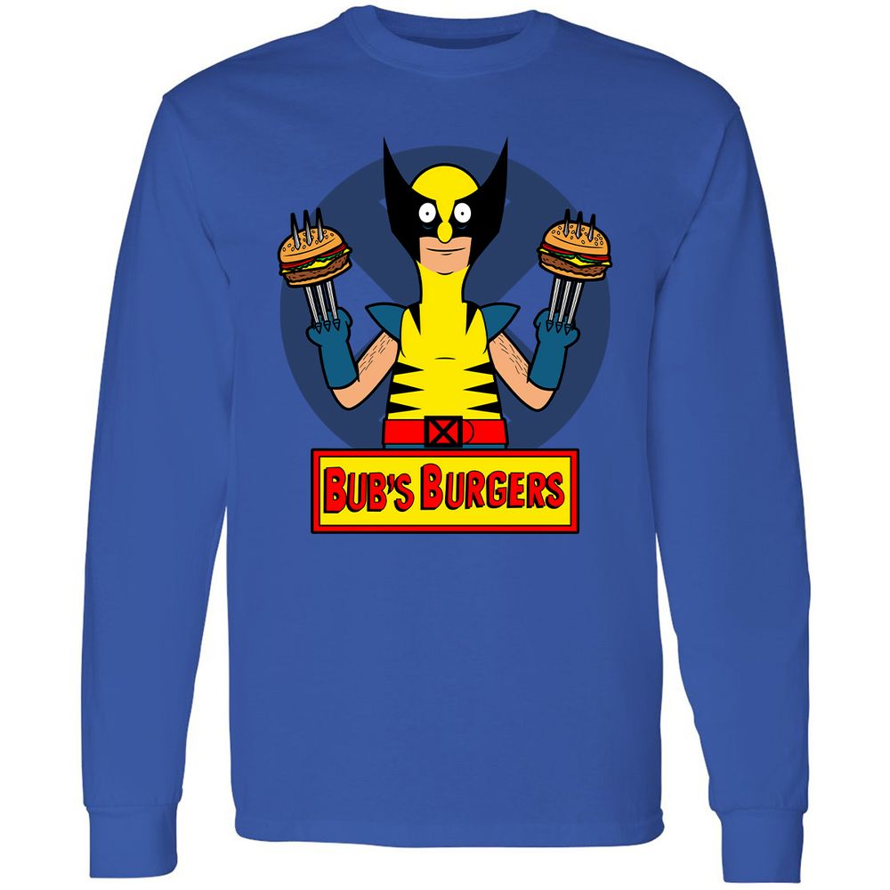 Long Sleeve T-Shirt - 7FP9L5GE - Royal - 8