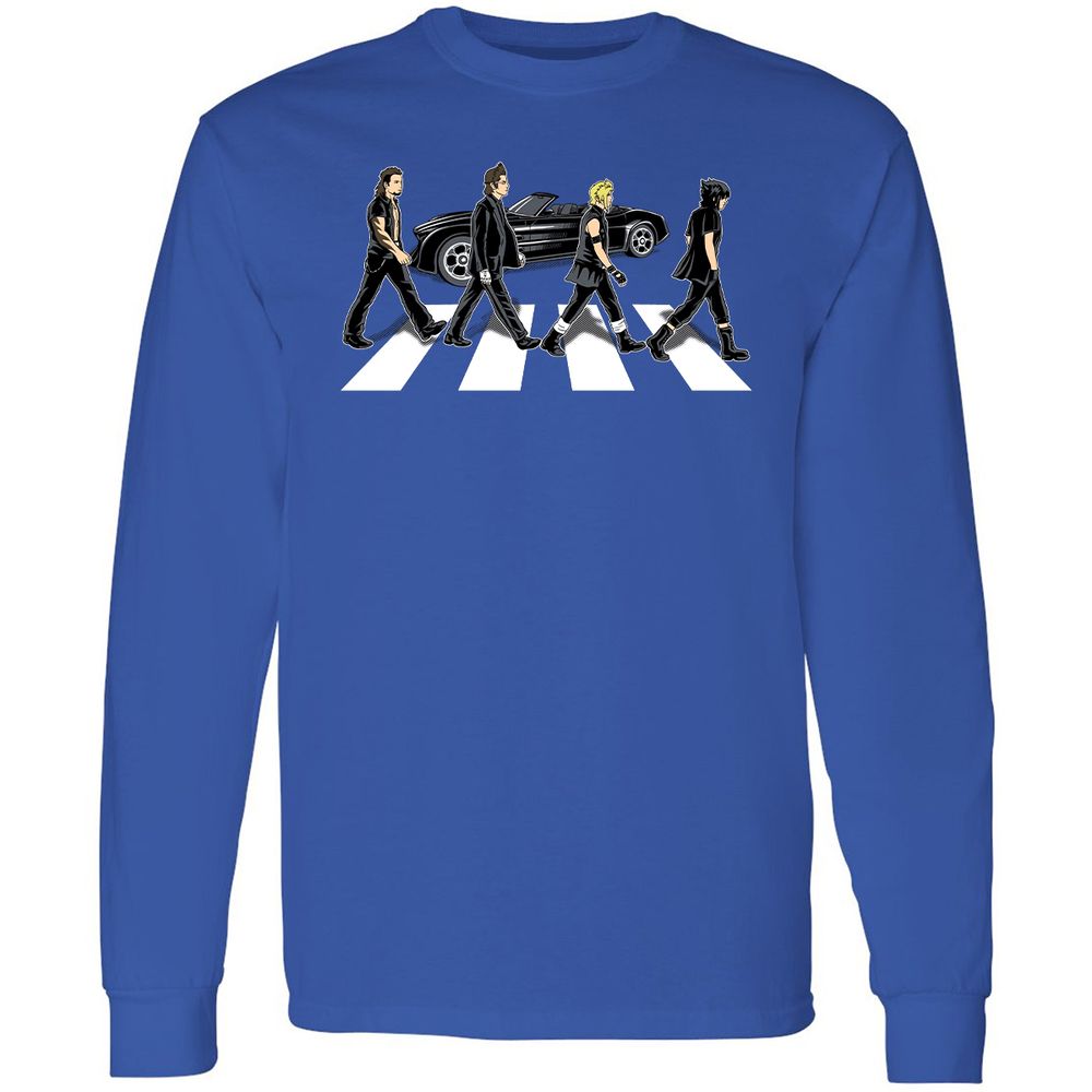 Long Sleeve T-Shirt - 3RJSA619 - Royal - 8