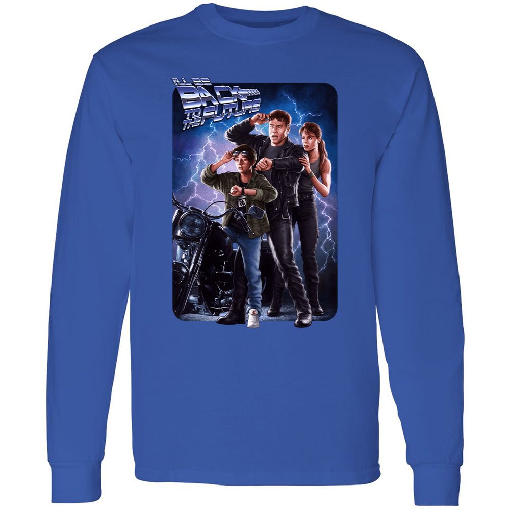 Long Sleeve T-Shirt - KTAAVCM4 - Royal - 8