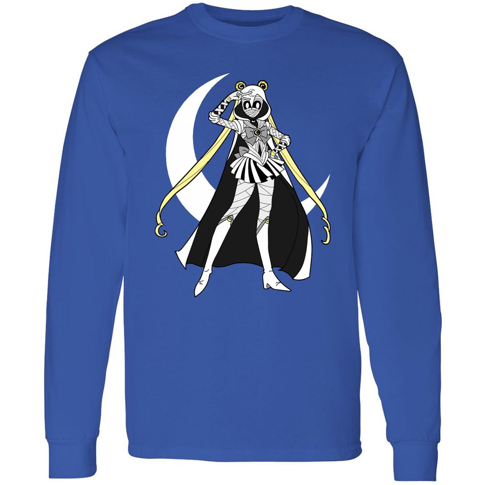 Long Sleeve T-Shirt - 6XA5JQDG - Royal - 8