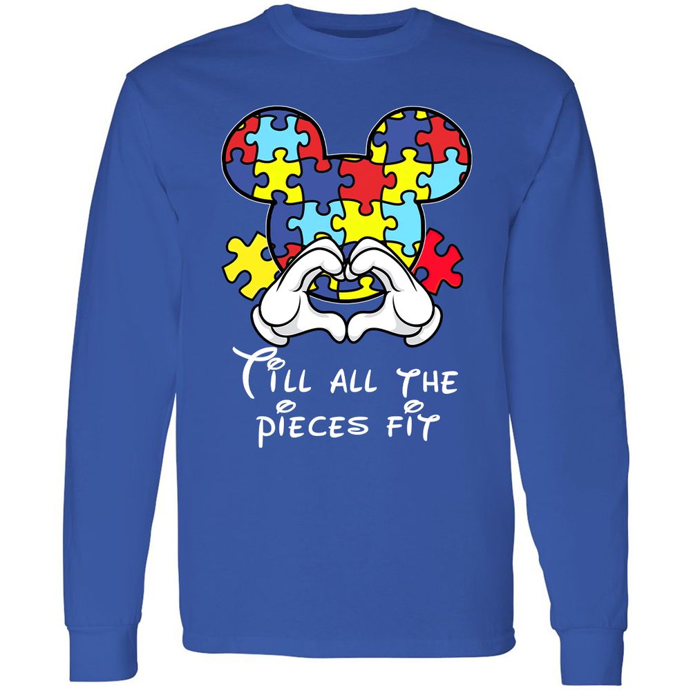 Long Sleeve T-Shirt - 5Y8JC667 - Royal - 8