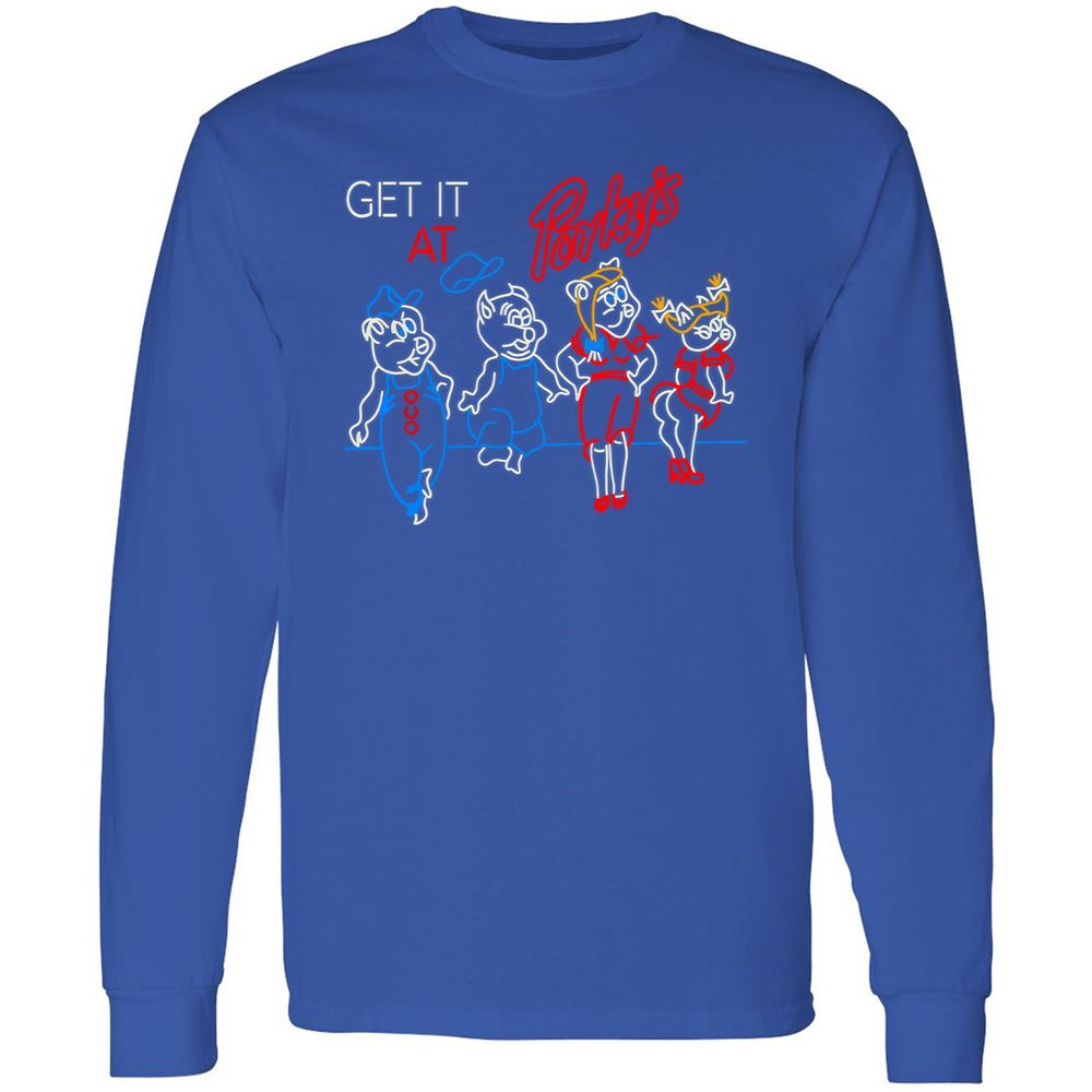 Long Sleeve T-Shirt - U4U141LD - Royal - 8