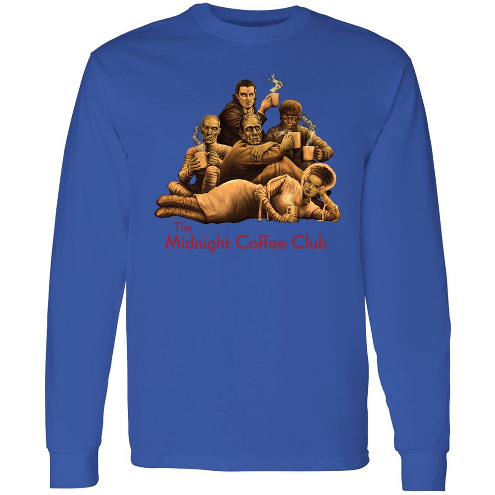 Long Sleeve T-Shirt - 3XCE7C9M - Royal - 8