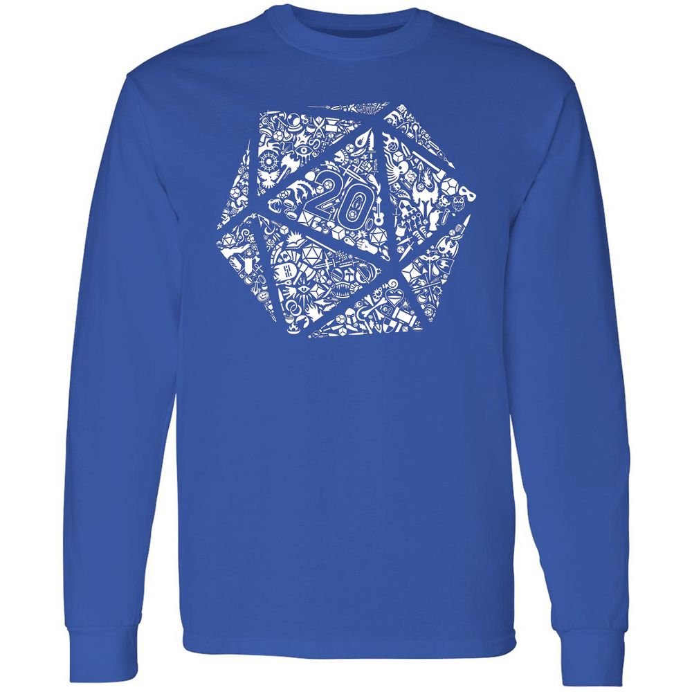 Long Sleeve T-Shirt - TFNLXQNJ - Royal - 8