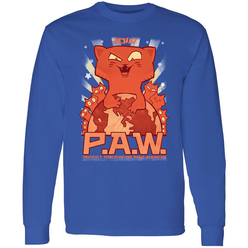 Long Sleeve T-Shirt - AY8AEGCU - Royal - 8