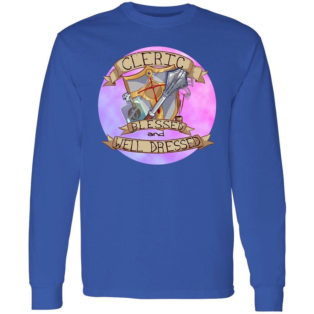 Long Sleeve T-Shirt - JQBLKR2E - Royal - 8