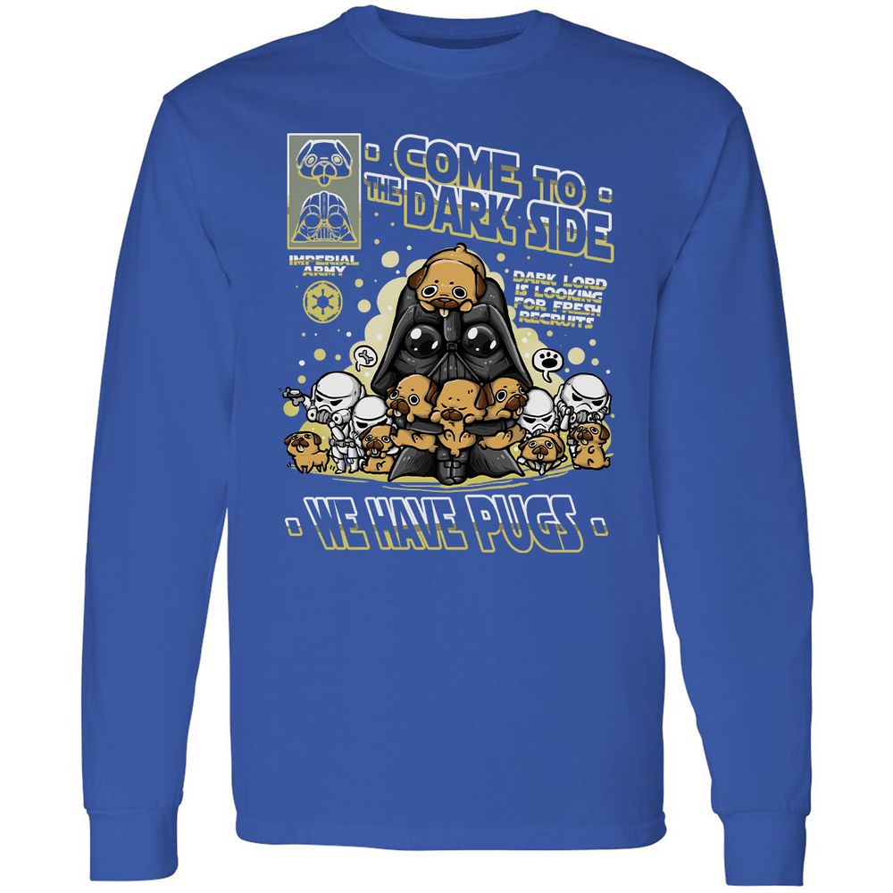 Long Sleeve T-Shirt - NZXPK2LQ - Royal - 8