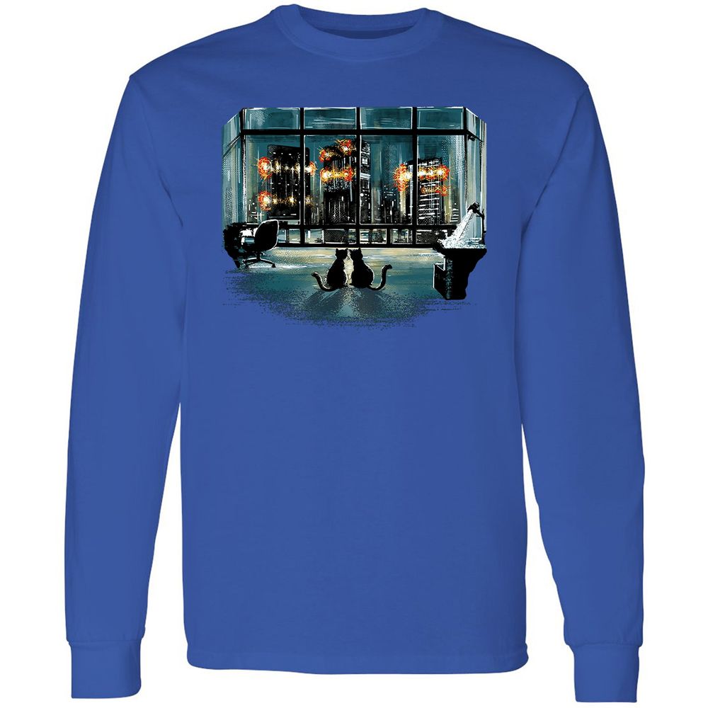 Long Sleeve T-Shirt - 5KT5PPL5 - Royal - 8