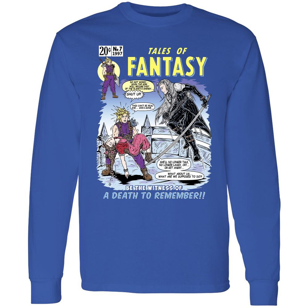 Long Sleeve T-Shirt - 6YPH1VY1 - Royal - 8