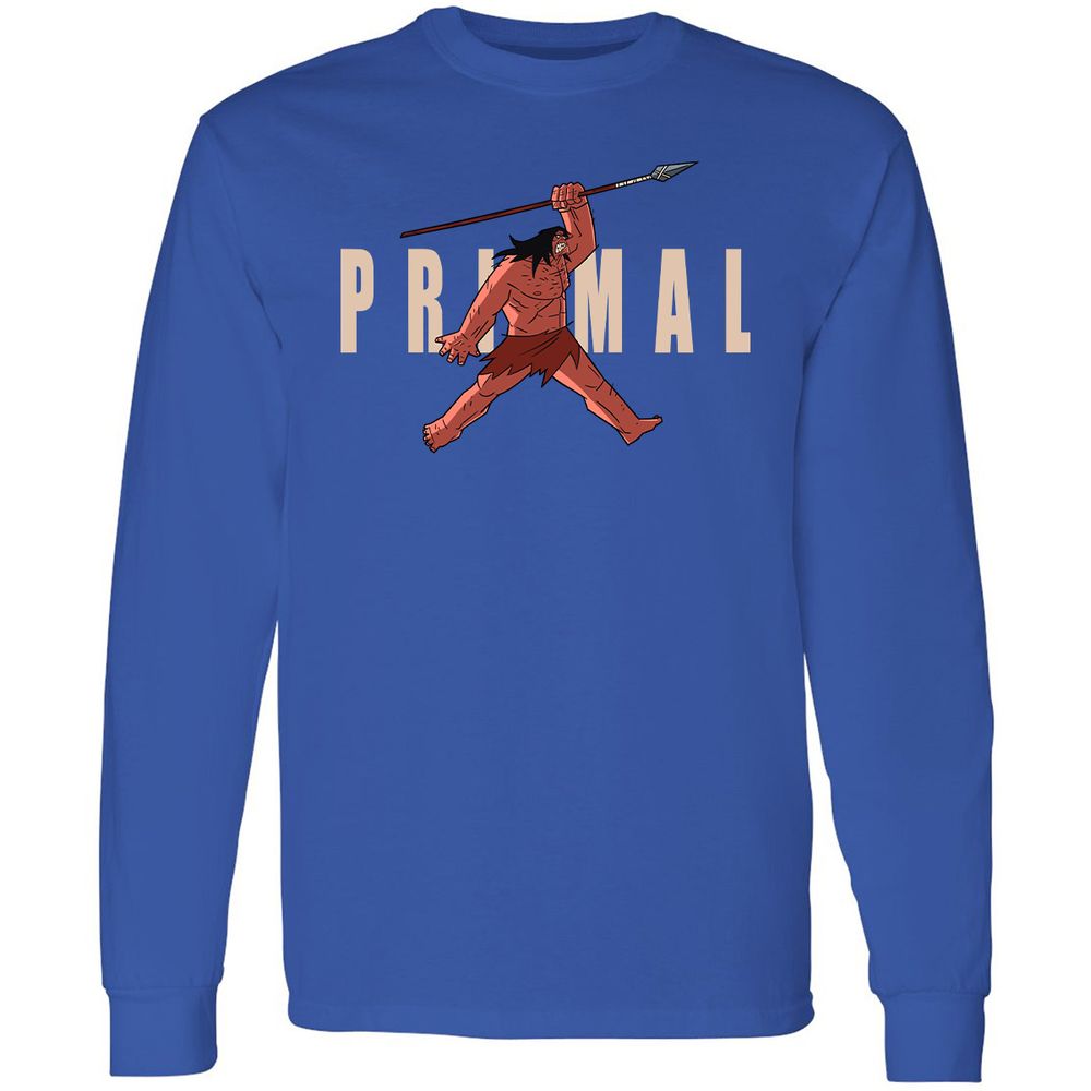Long Sleeve T-Shirt - BKET2DSE - Royal - 8