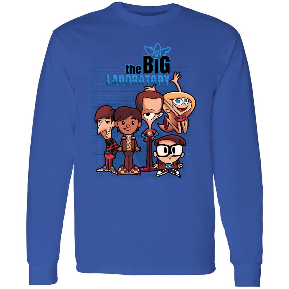 Long Sleeve T-Shirt - 7SWXYJ9L - Royal - 8