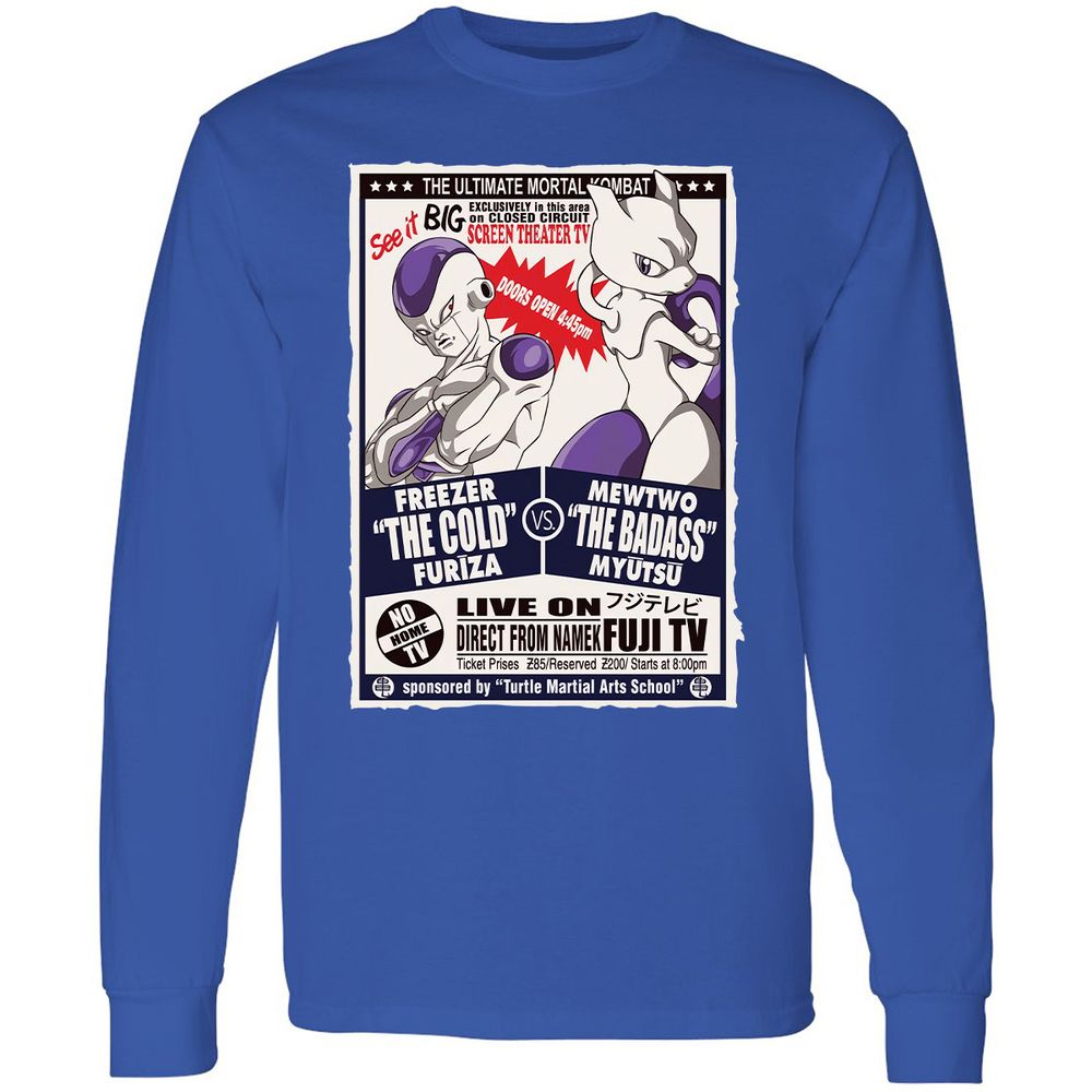 Long Sleeve T-Shirt - YSEKVUSK - Royal - 8