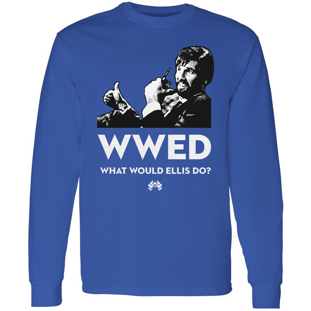 Long Sleeve T-Shirt - 3ULS6J2Z - Royal - 8