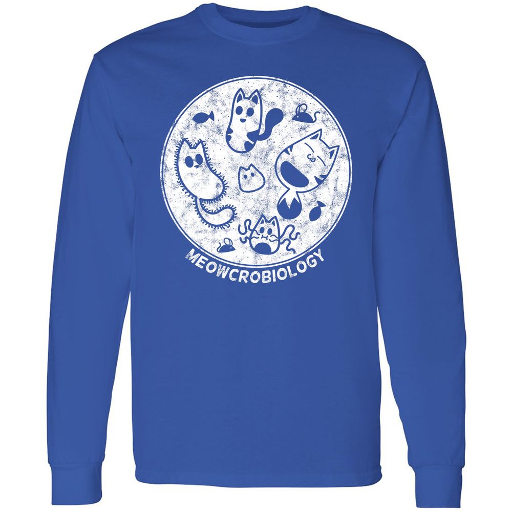 Long Sleeve T-Shirt - ELLVZCFT - Royal - 8
