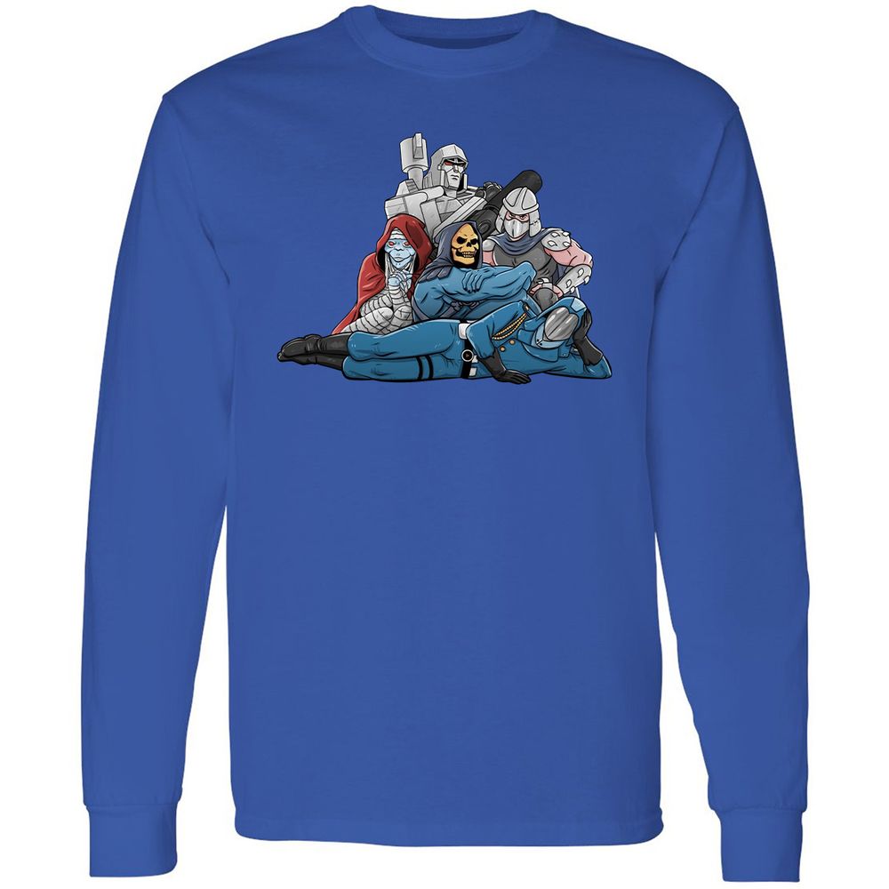 Long Sleeve T-Shirt - 5HT2BVS8 - Royal - 8