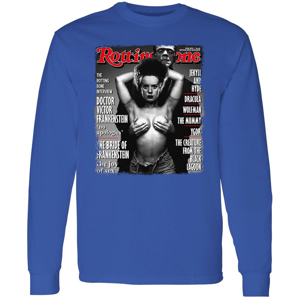 Long Sleeve T-Shirt - VVVQKDQV - Royal - 8