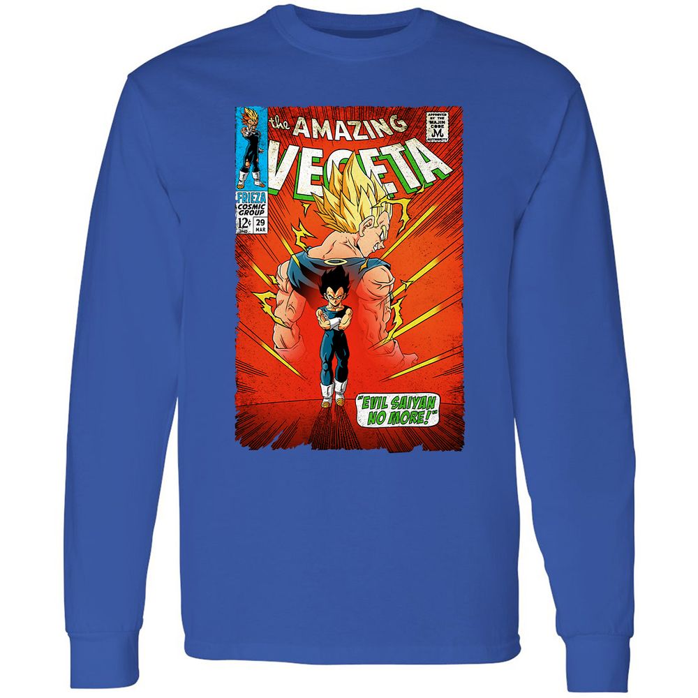 Long Sleeve T-Shirt - BMCQV9Z9 - Royal - 8