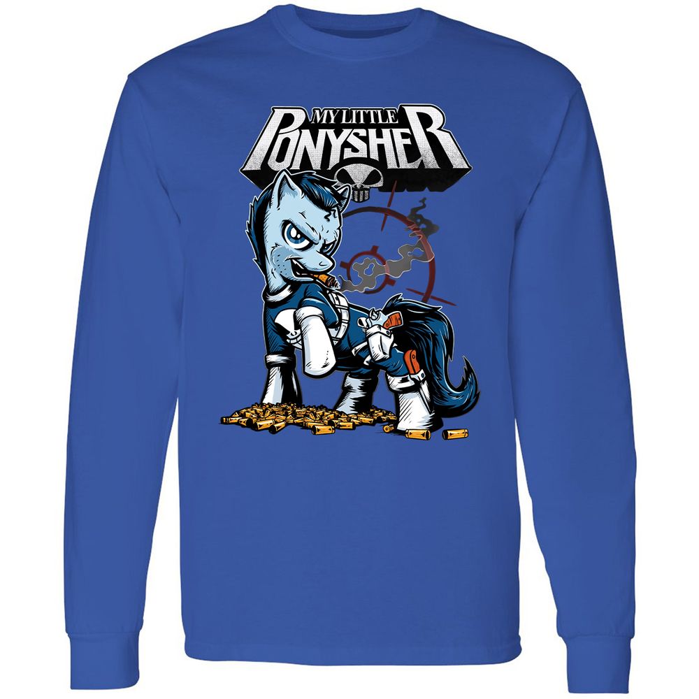 Long Sleeve T-Shirt - CB3EJ9YZ - Royal - 8