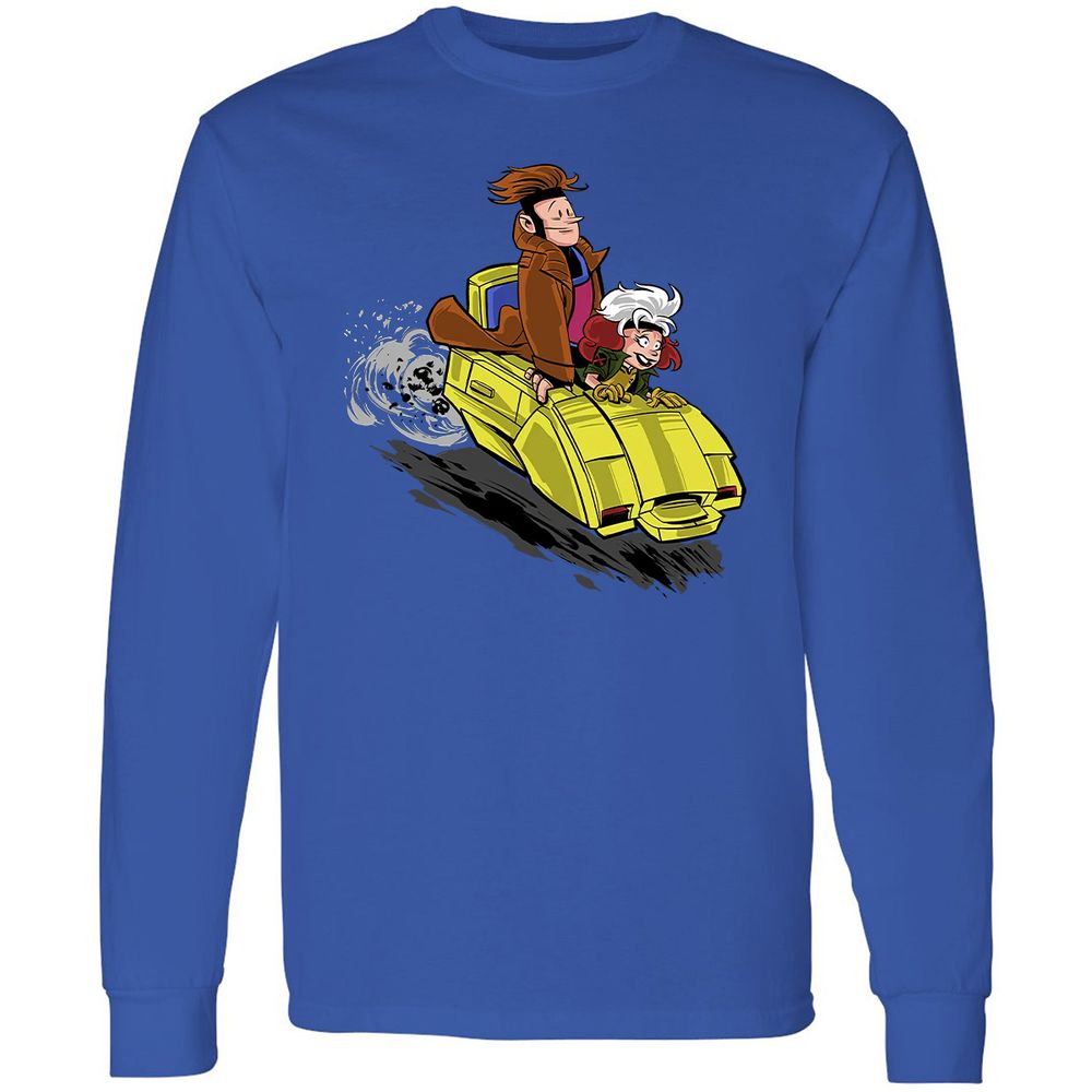 Long Sleeve T-Shirt - BYWG6W9C - Royal - 8