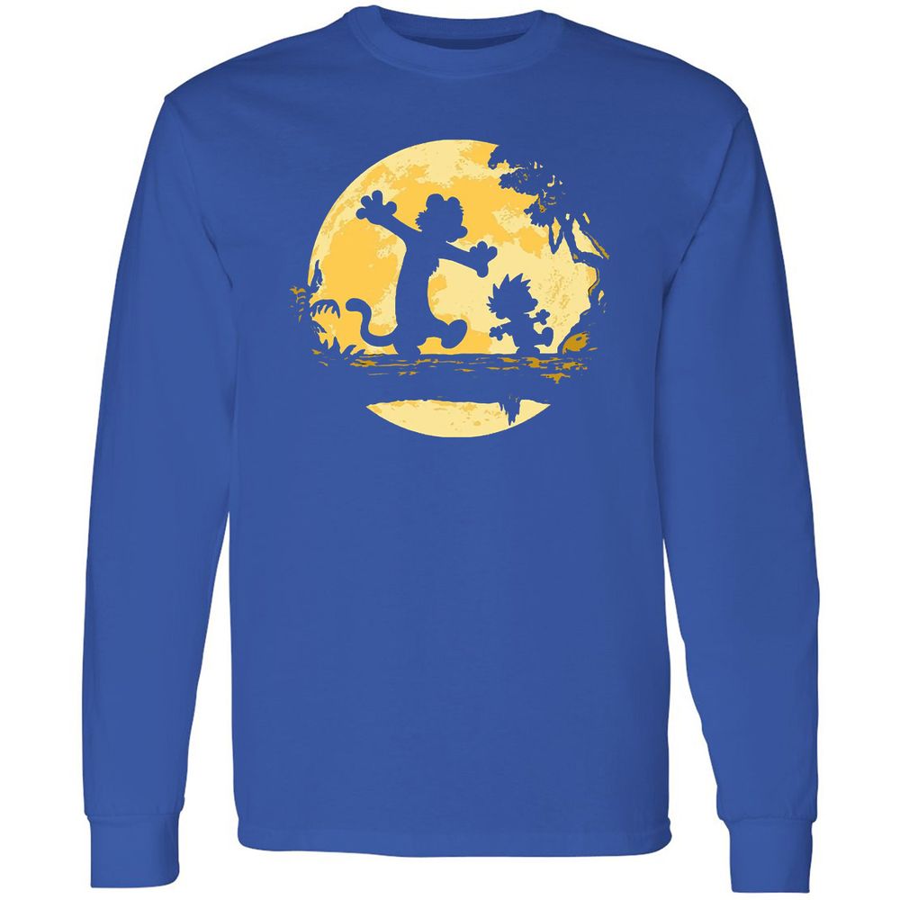 Long Sleeve T-Shirt - Z28PFUK9 - Royal - 8