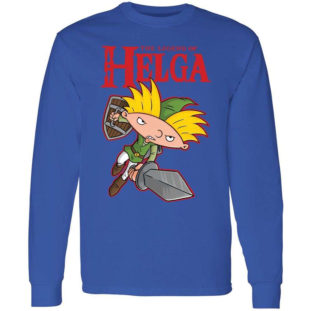 Long Sleeve T-Shirt - 8K37JQFM - Royal - 8