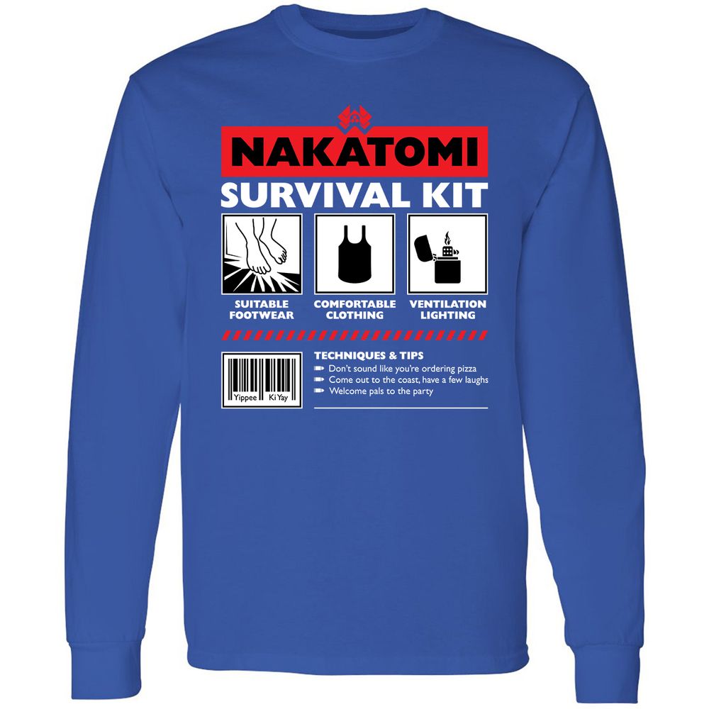 Long Sleeve T-Shirt - SKBS9EKK - Royal - 8