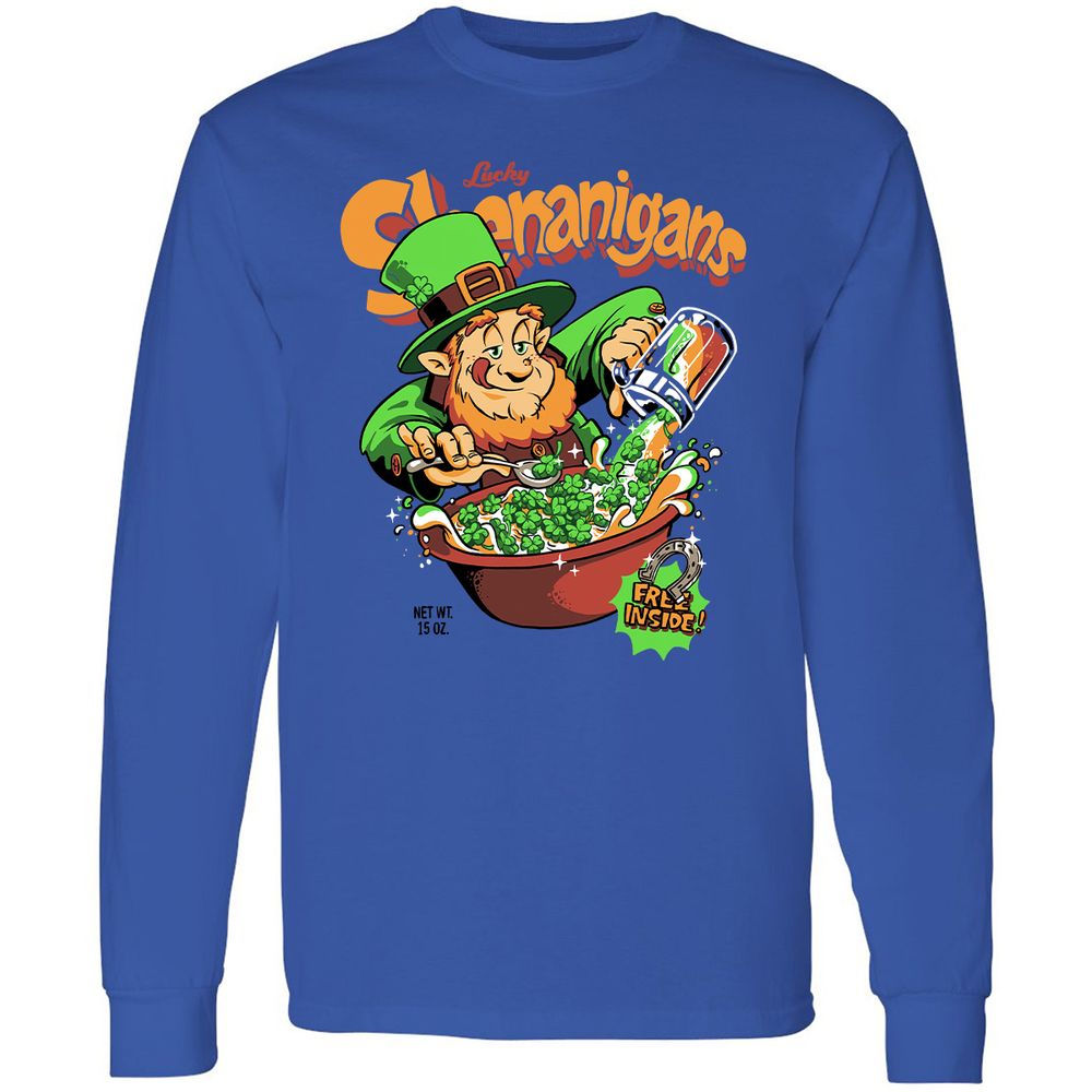 Long Sleeve T-Shirt - ZLD1NHZL - Royal - 8