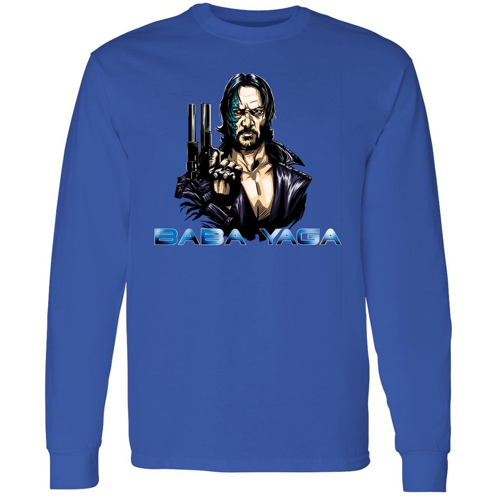 Long Sleeve T-Shirt - 24HVA8C8 - Royal - 8