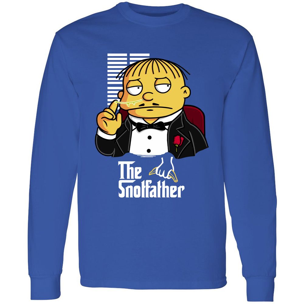 Long Sleeve T-Shirt - PTTZEYJ6 - Royal - 8