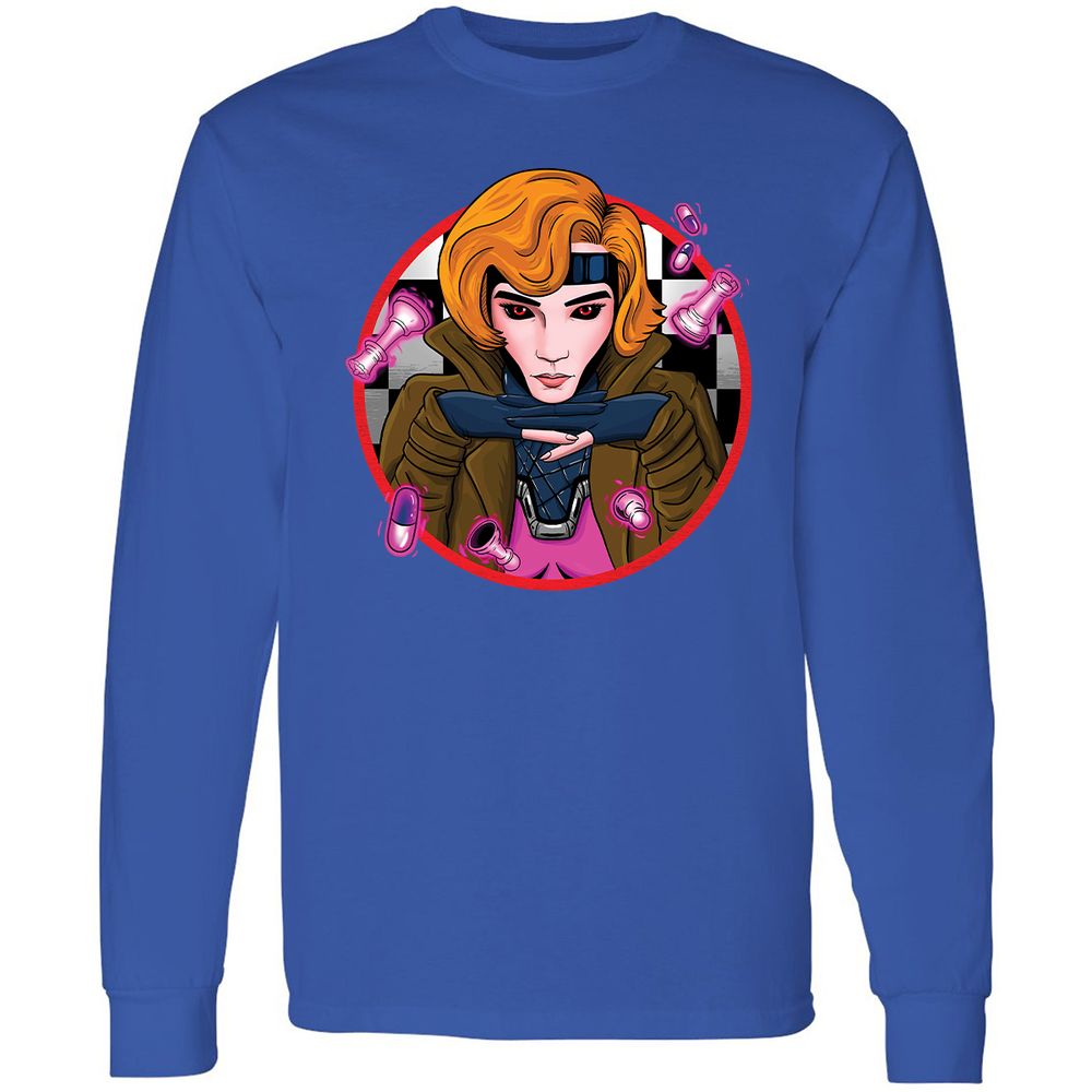 Long Sleeve T-Shirt - TCR5AQ1J - Royal - 8