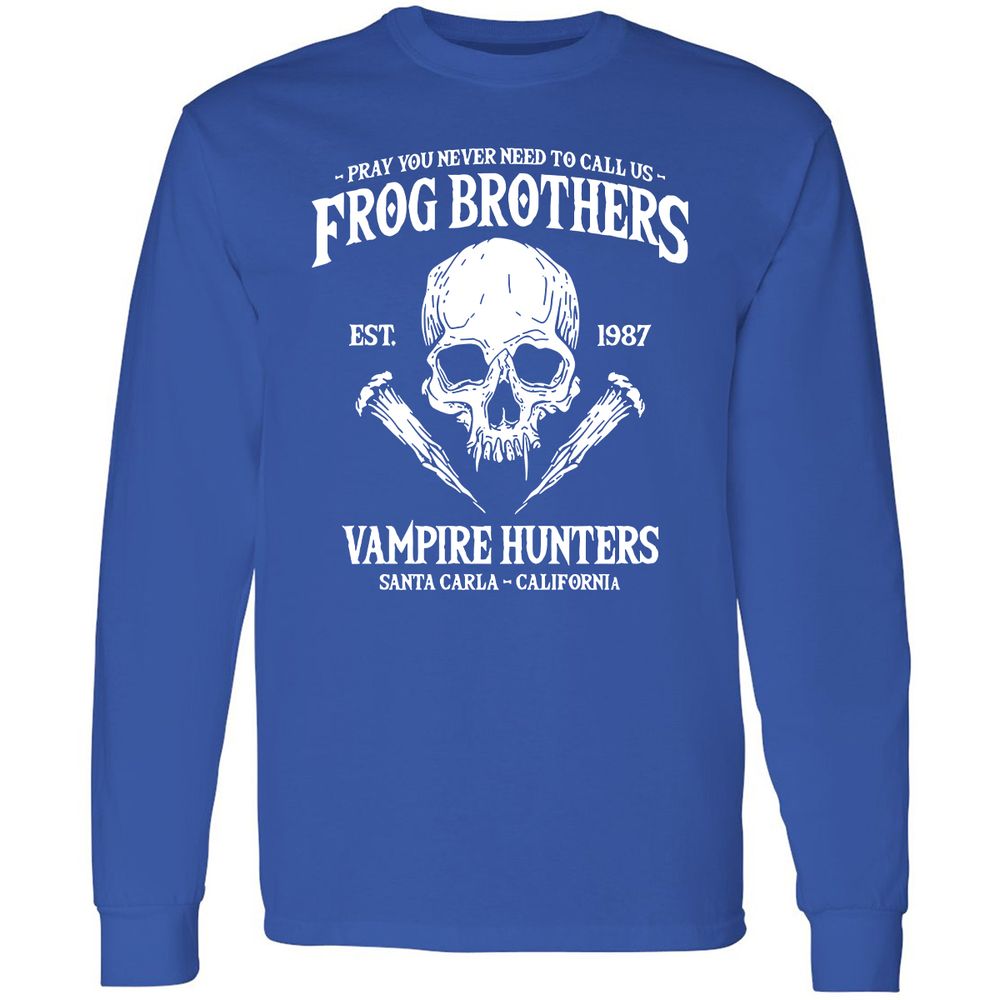 Long Sleeve T-Shirt - Y5KXXZAR - Royal - 8