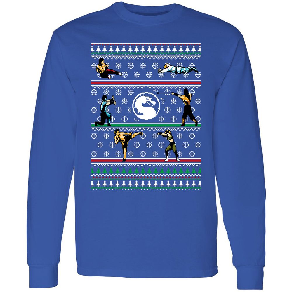 Long Sleeve T-Shirt - 8Y3LLHXJ - Royal - 8