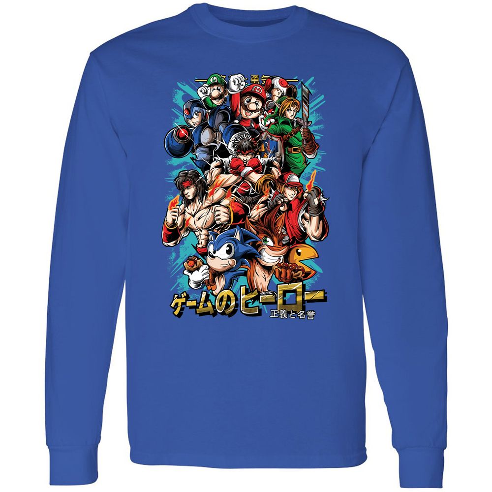 Long Sleeve T-Shirt - MCNPJ5W3 - Royal - 8