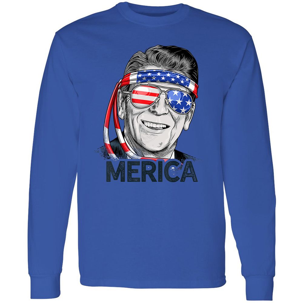 Long Sleeve T-Shirt - JRVTZD3V - Royal - 8