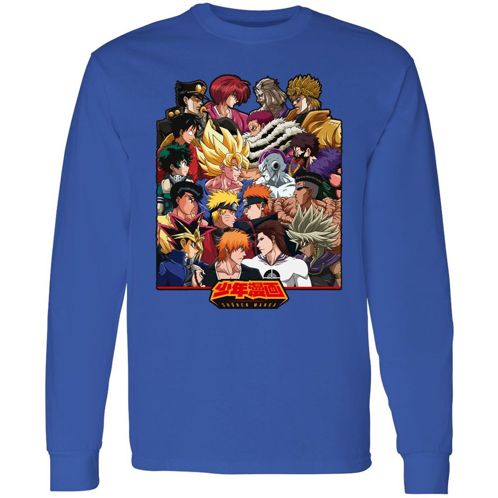 Long Sleeve T-Shirt - KUD3Y13E - Royal - 8