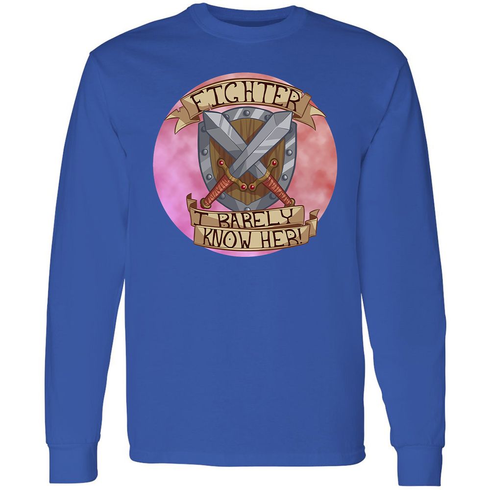 Long Sleeve T-Shirt - HF5ZFBT2 - Royal - 8