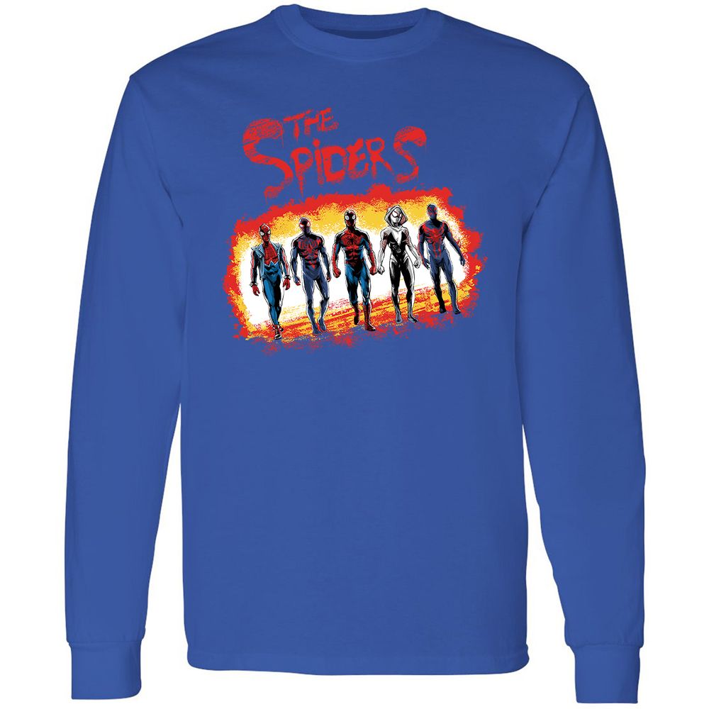 Long Sleeve T-Shirt - 56A4WNUS - Royal - 8