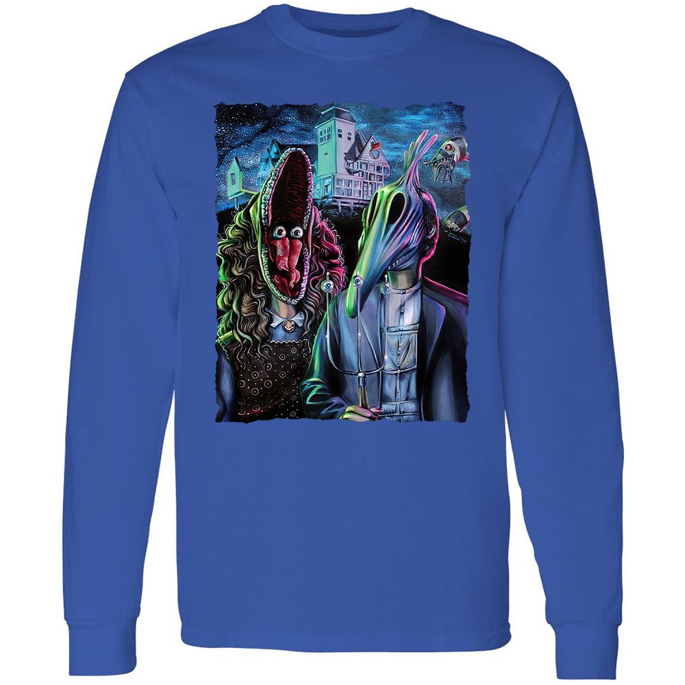 Long Sleeve T-Shirt - 225YDFCZ - Royal - 8