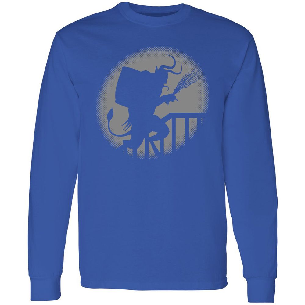 Long Sleeve T-Shirt - 3AVSU4D8 - Royal - 8
