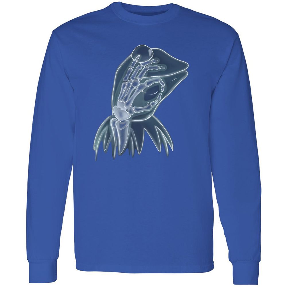 Long Sleeve T-Shirt - S7ZVAUTE - Royal - 8