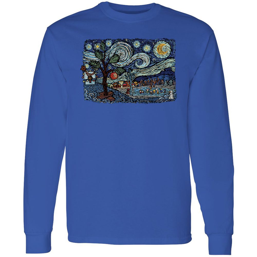 Long Sleeve T-Shirt - 17R6V3TJ - Royal - 8