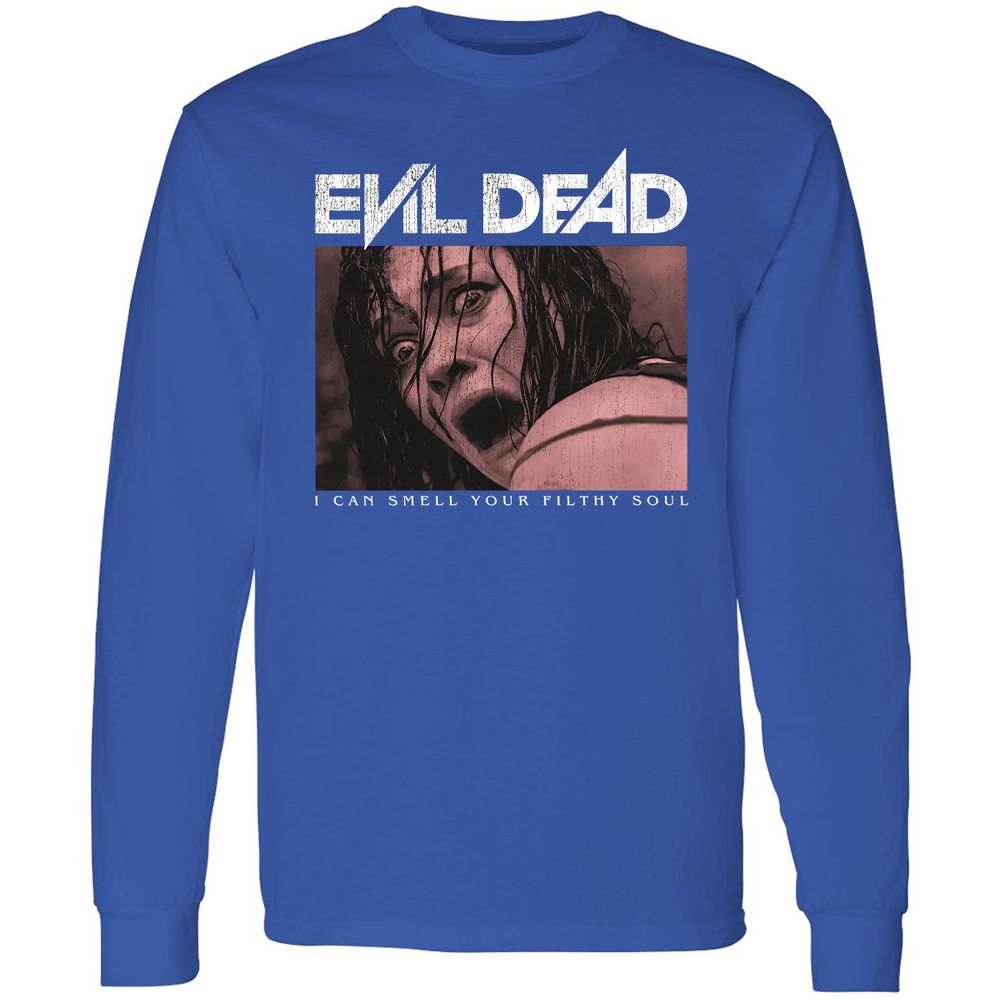 Long Sleeve T-Shirt - Black - Royal - 8