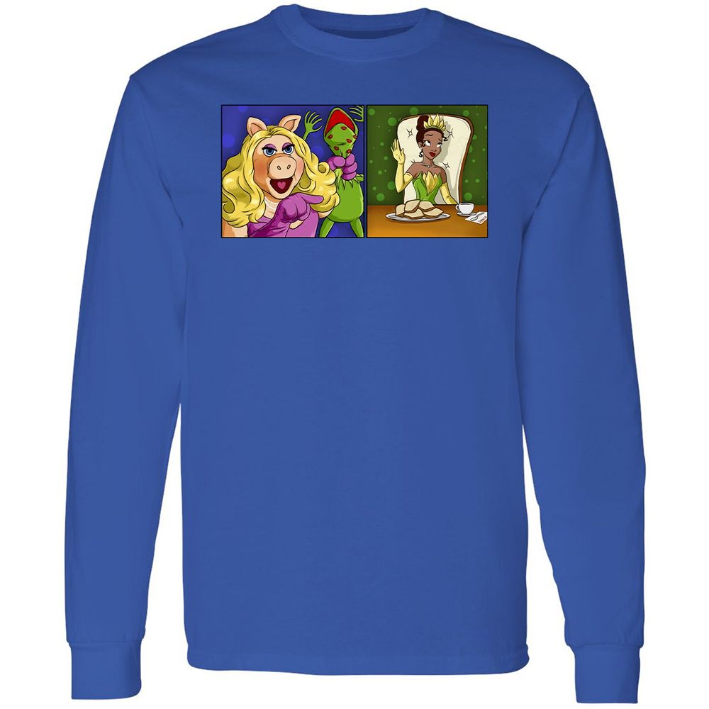 Long Sleeve T-Shirt - 3JU3ZV7D - Royal - 8