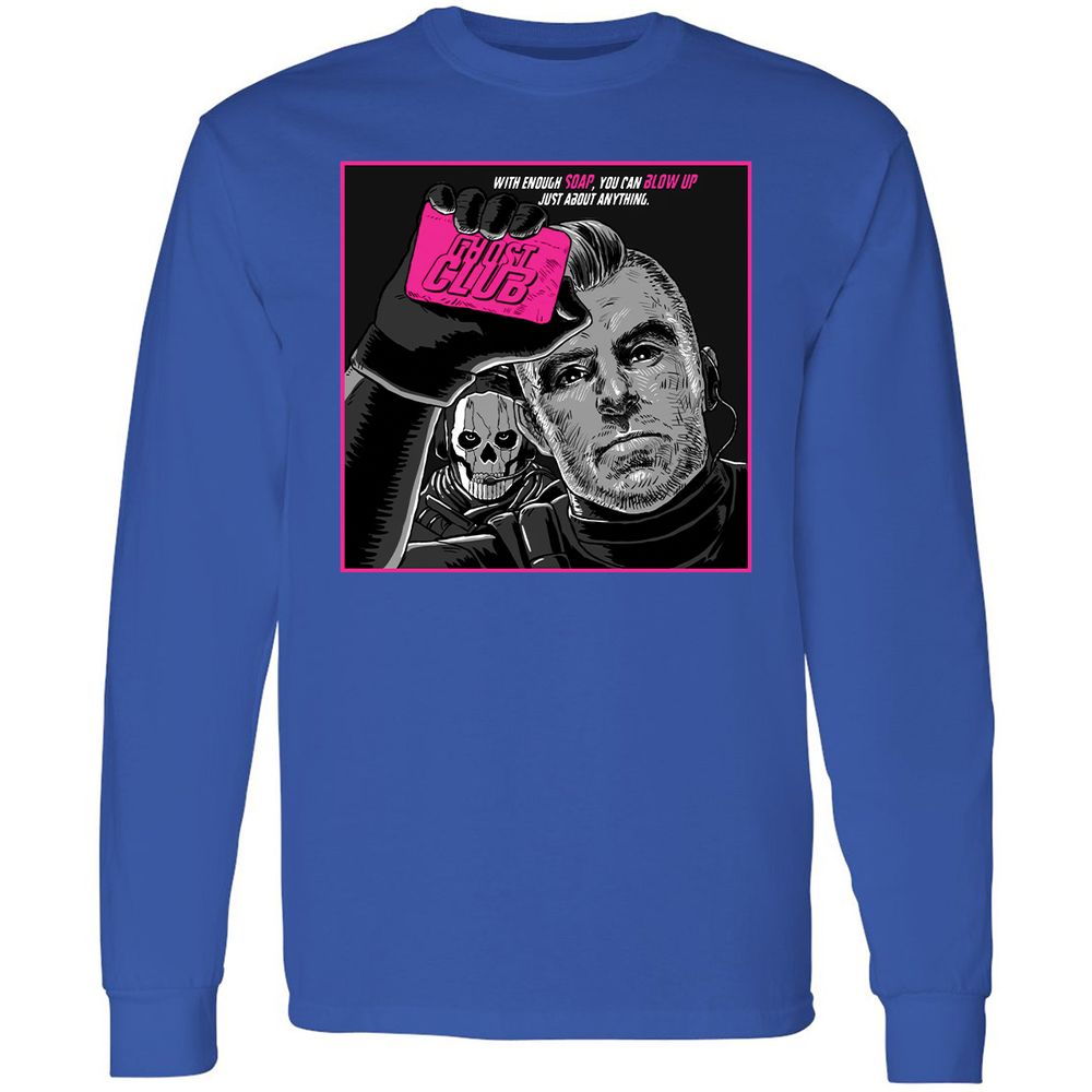 Long Sleeve T-Shirt - EWPCUMWV - Royal - 8